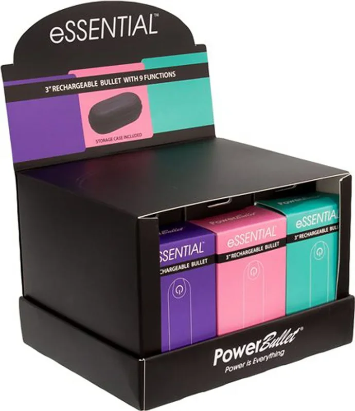 Power Bullet Essentials 3.5″ Display 12pc