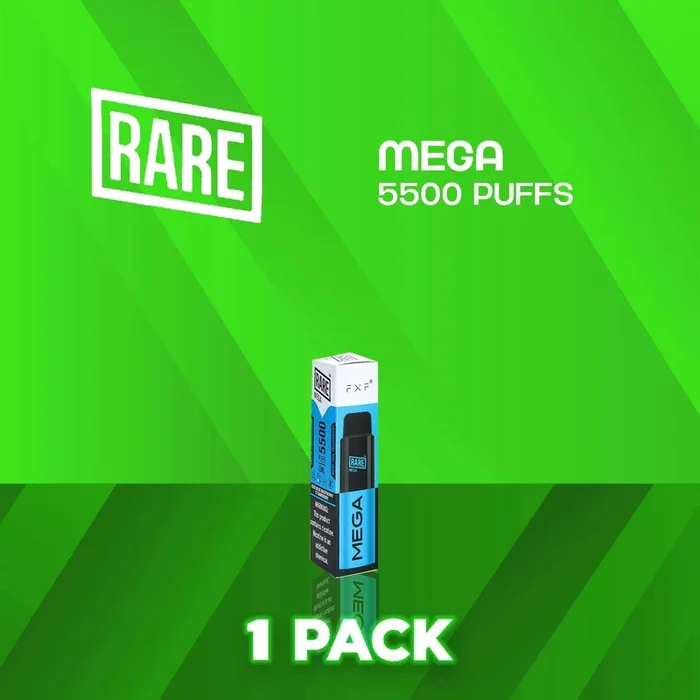 Rare Mega Mesh 5500 Puffs Disposable Vape – 1 Pack