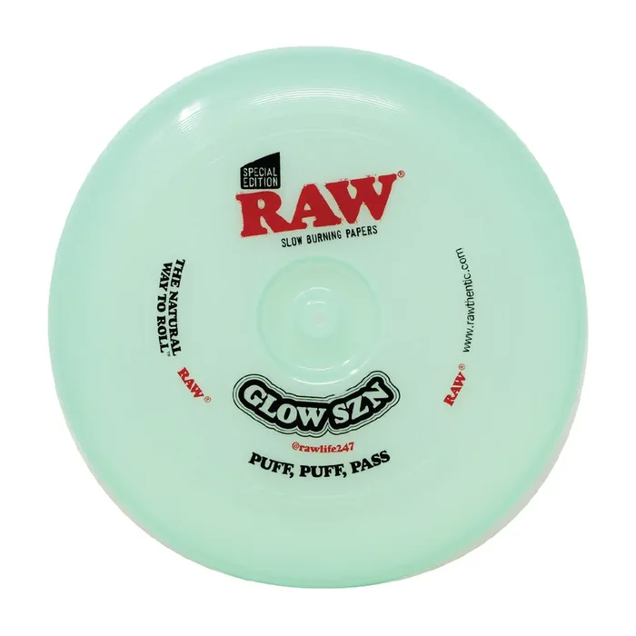 Raw Cone Flying Disc – Glow in the Dark