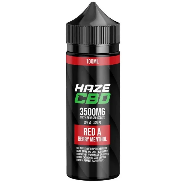 Red A CBD eLiquid 100ml