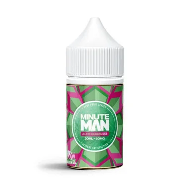 Salts Aloe Guava Ice Tobacco Free Nicotine 30ml E-Juice | Minute Man