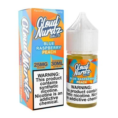 Salts Peach Blue Razz 30ml E-Juice | Cloud Nurdz