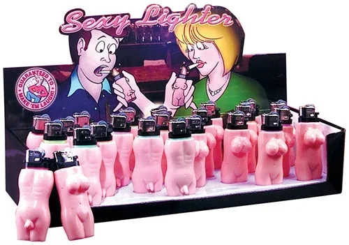 Sexy Lighter Display – Male & Female – 24 Piece