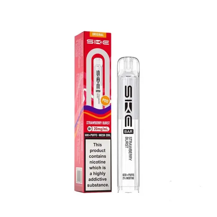 Ske Bar 600 Prefilled Pod Strawberry Burst