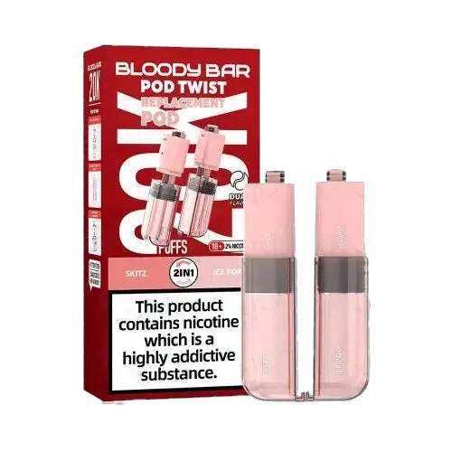Skitz / Ice Pop – Bloody Bar Ultra Twist 20k Refill Pods