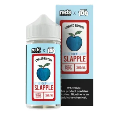 Slapple Ice 100ml Limited Edition E-Juice | Red’s Apple x Keep it 100