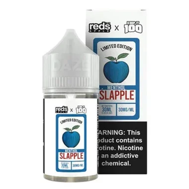 Slapple Menthol SALT | Red’s Apple X Keep it 100 | 30ml (closeout)