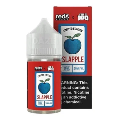 Slapple Salt 30ml Limited Edition E-Juice | Red’s Apple x Keep it 100