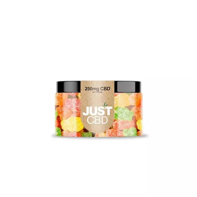 Sour Bears CBD Gummies Jar 250mg