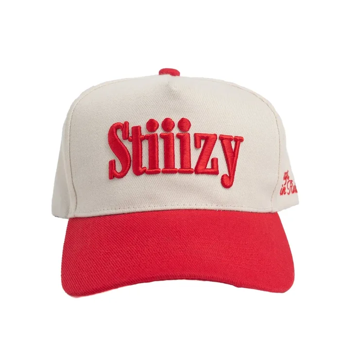 STIIIZY Smoker’s Club Snapback Hat – Red