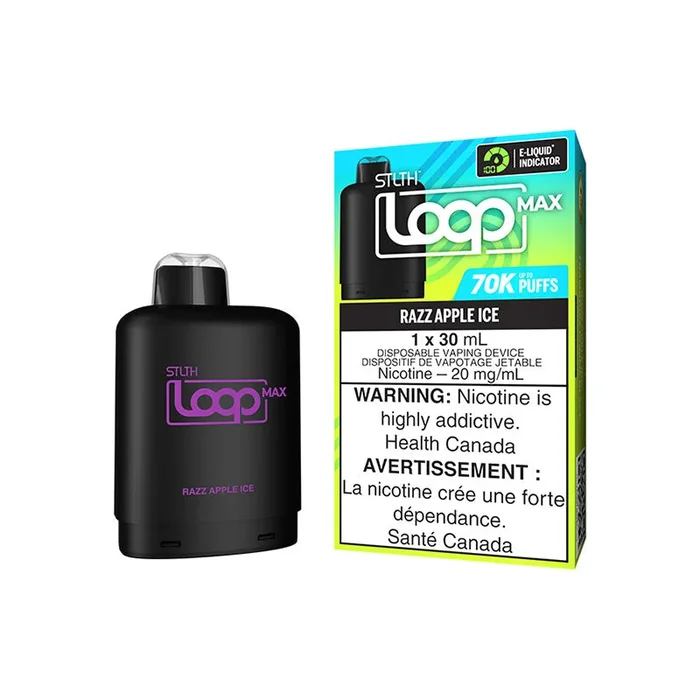 STLTH Loop Max 70K Razz Apple Ice Pod