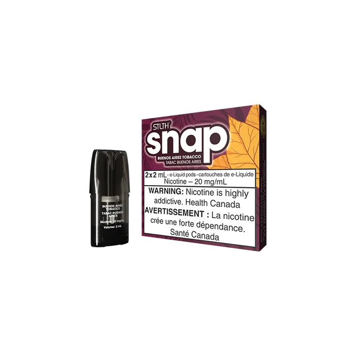 STLTH Snap – Buenos Aires Tobacco (2 pack)