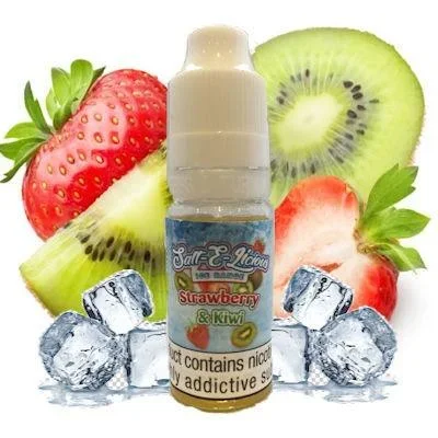 Strawberry & Kiwi Ice Nic Salt 10ml