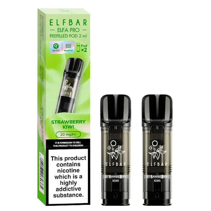 Strawberry Kiwi Elfa Pro Prefilled Pod by Elf Bar