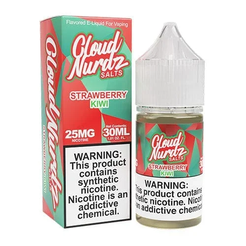 Strawberry Kiwi SALT – Cloud Nurdz – 30mL