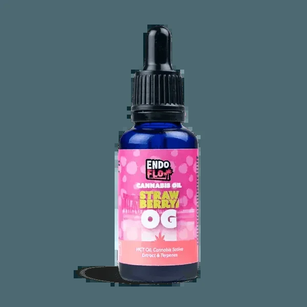 Strawberry OG Flavour Full Spectrum Cannabis Oil Tincture 30ml