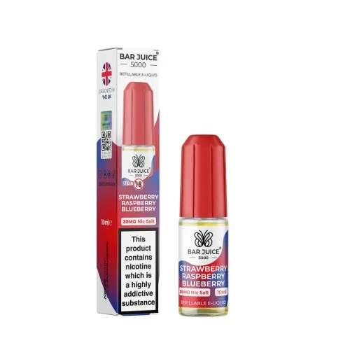 Strawberry Raspberry Blueberry – Bar Juice Nic Salts 10ml *New*