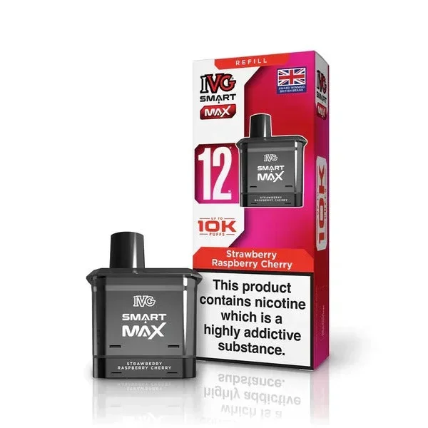Strawberry Raspberry Cherry – IVG Smart Max 10k Replacement Pods