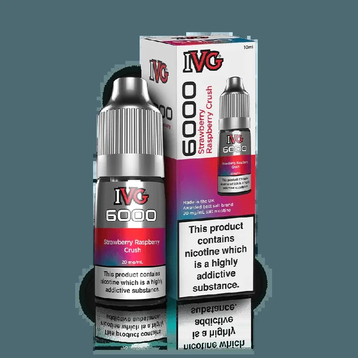 Strawberry Raspberry Crush Nic Salt 10ml
