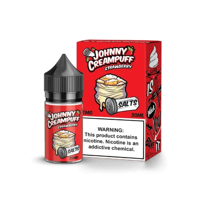 Strawberry SALT – Johnny Creampuff – 30mL