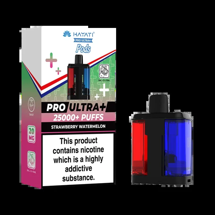 Strawberry Watermelon Hayati Pro Ultra Plus Refill Pack