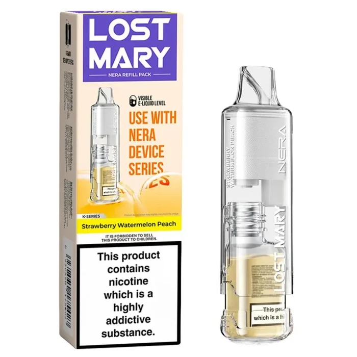 Strawberry Watermelon Peach Nera 30K Pureview Pre-filled Pod by Lost Mary