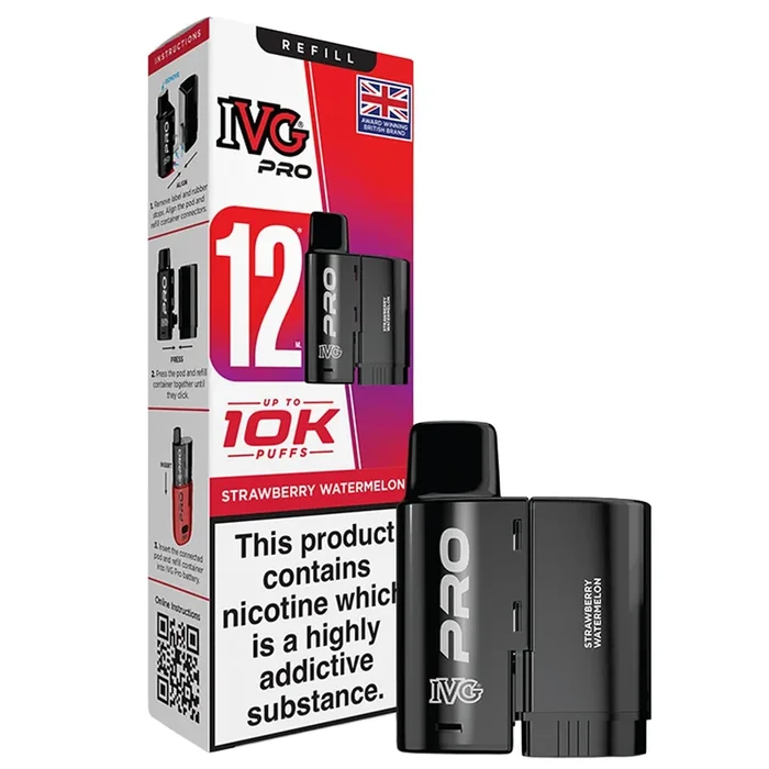 Strawberry Watermelon Pro 12 Pre-filled Pod by IVG