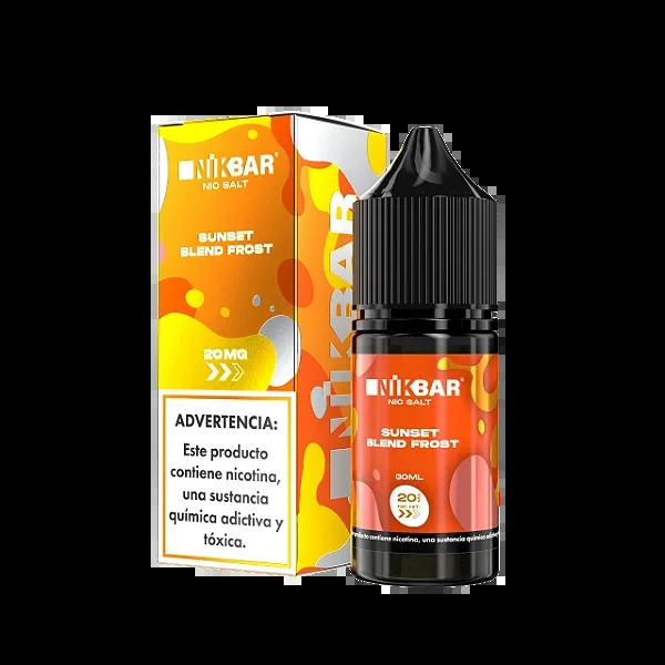 Sunset Blend Frost Salt Nikbar