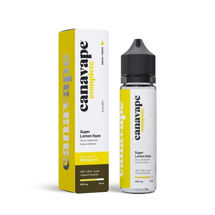 Super Lemon Haze Terpene CBD eLiquid 50ml 1800mg