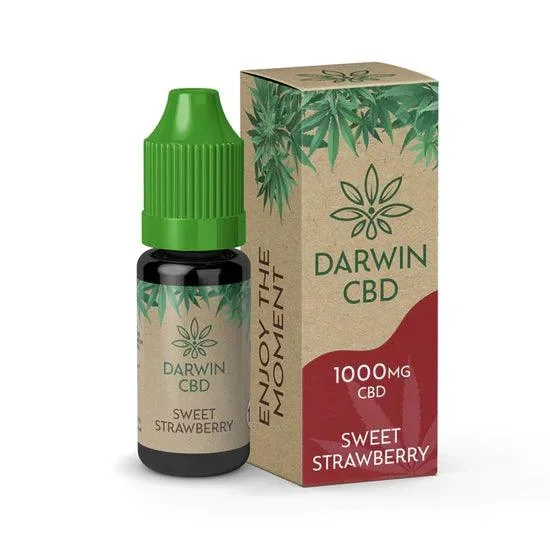 Sweet Strawberry CBD Isolate 1000mg 10ml