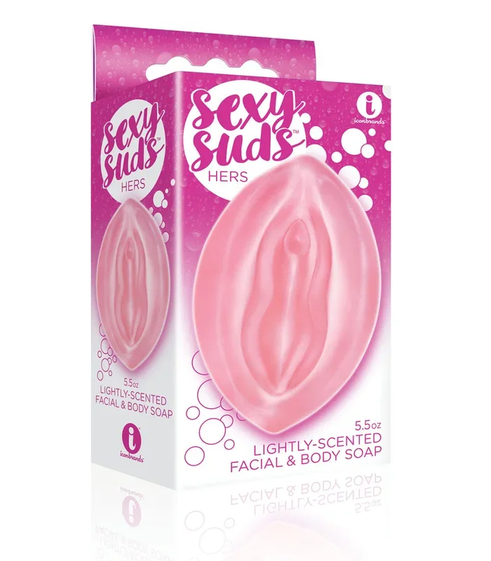 The 9’s Sexy Suds Light Scented Facial and Body Vagina Soap