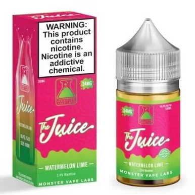 The Juice Salt Watermelon Lime E-Liquid 30ml