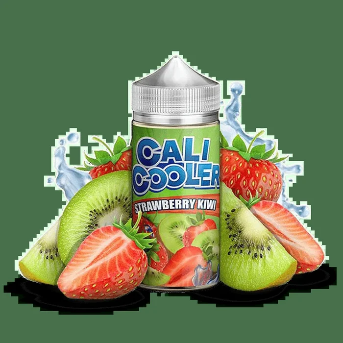 The Mamasan Strawberry Kiwi Cali Cooler Freebase E-Liquid