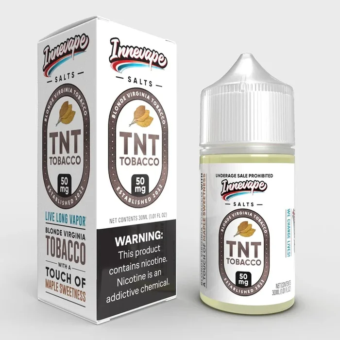 TNT Tobacco SALT – Innevape E-Liquids – 30mL