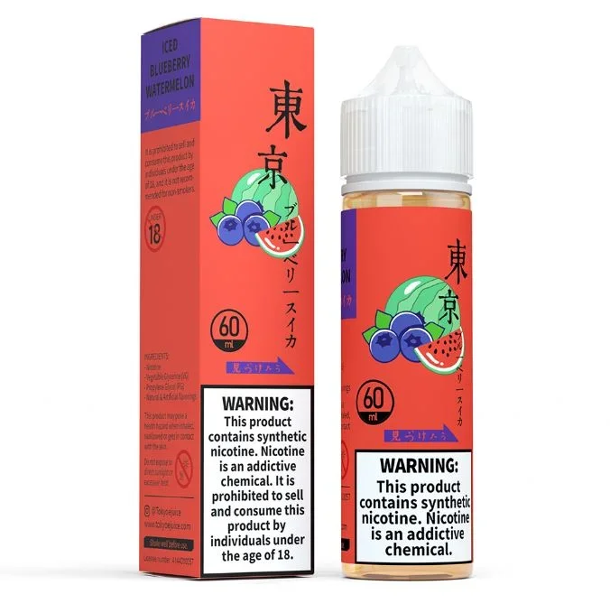 Tokyo Iced Blueberry Watermelon Freebase E-Liquid