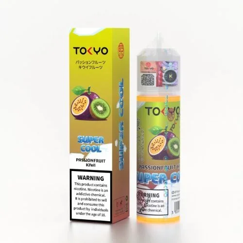 Tokyo Super Cool Passionfruit Kiwi Eliquid 60ml