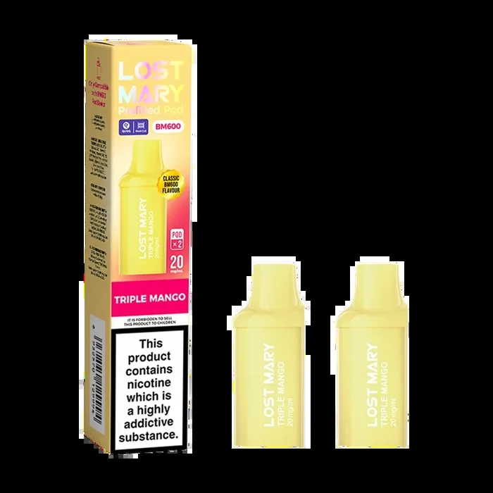 Triple Mango Lost Mary BM600 Pods