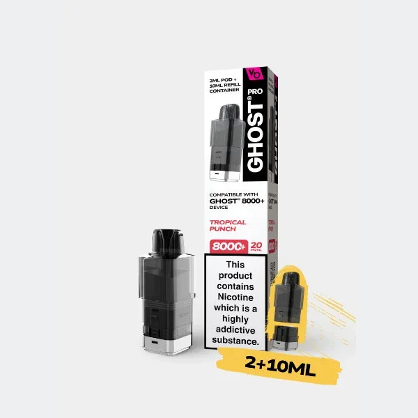 Tropical Punch – Ghost Pro 8000+ Refill Pods