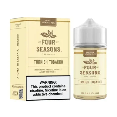 Turkish Tobacco 60ml E-Juice | Four Seasons