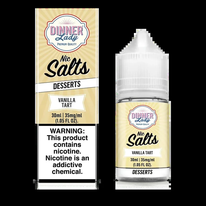 Vanilla Tart SALT – Dinner Lady – 30mL