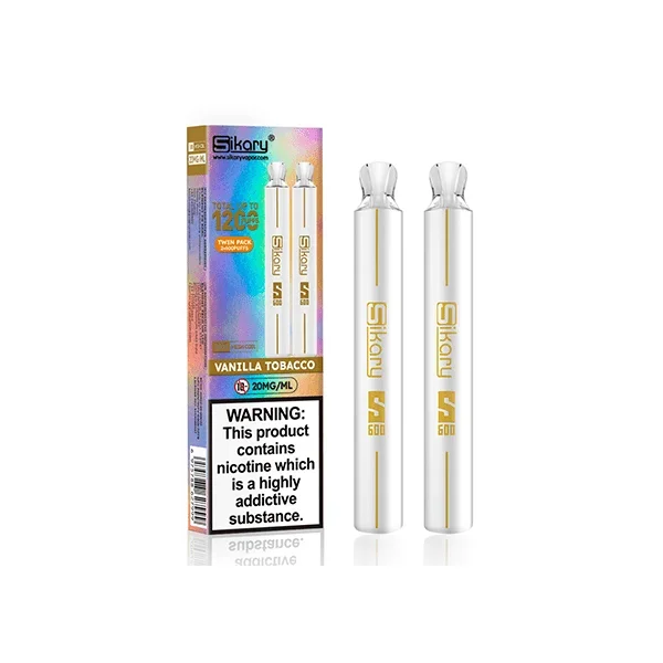 Vanilla Tobacco Disposable Twin Pack