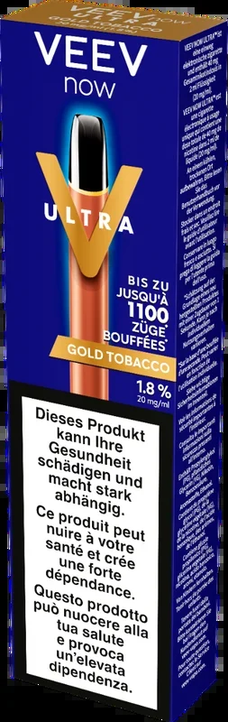 Veev Now Ultra Gold Tobacco