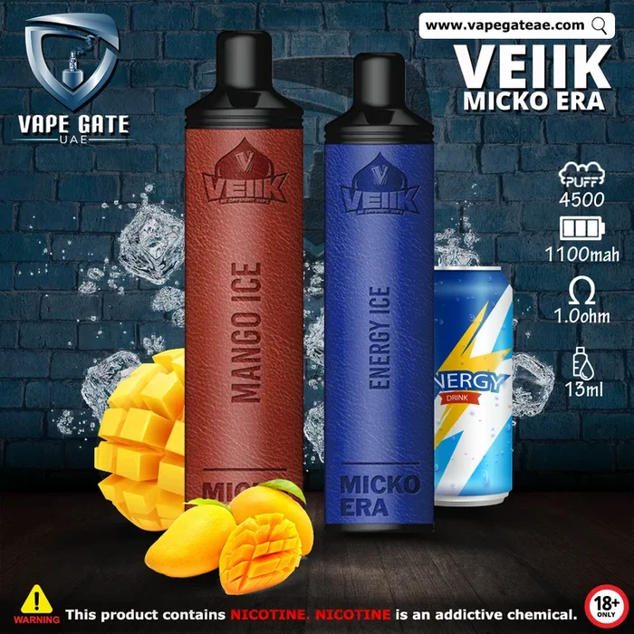 Veiik – Micko Era (BUY 2 GET 1 FREE) 4500 Puffs Disposable Vape