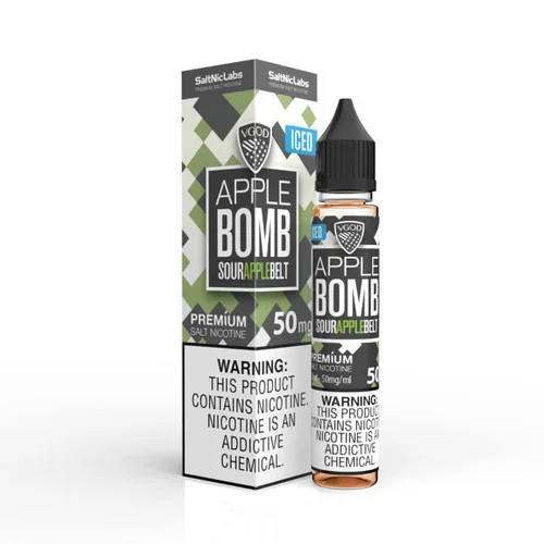 VGOD Iced Apple Bomb SaltNic 30ml Salt E-Juice