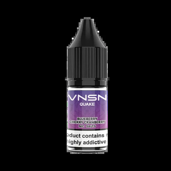 VNSN Quake Nic Salts 20MG | 4 For £10 | Mix ‘N’ Match