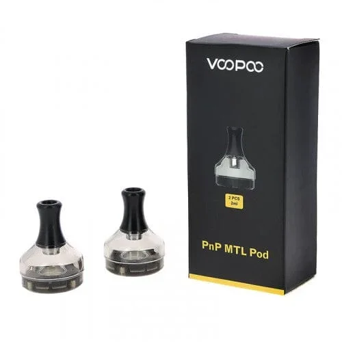 Voopoo PnP MTL Empty Pod Cartridge 2ml For V. Suit ,Drag S, Drag X, Drag Max, Argus Kit, Seal Kit (2pcs/pack)