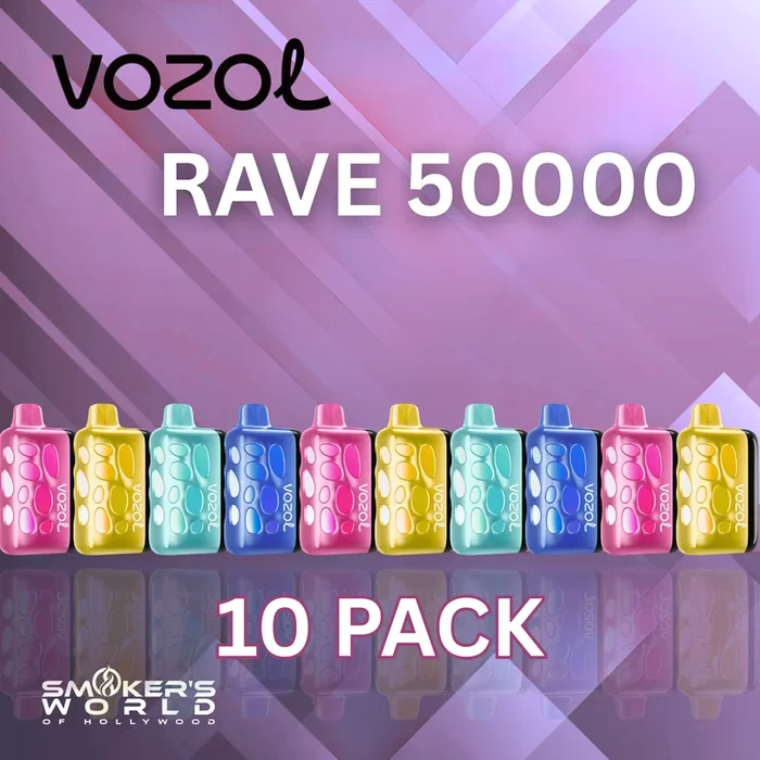 VOZOL Rave 50000 Vape – (10 pack)