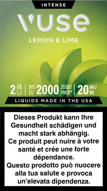 Vuse Pod Lemon & Lime 20mg 2pods