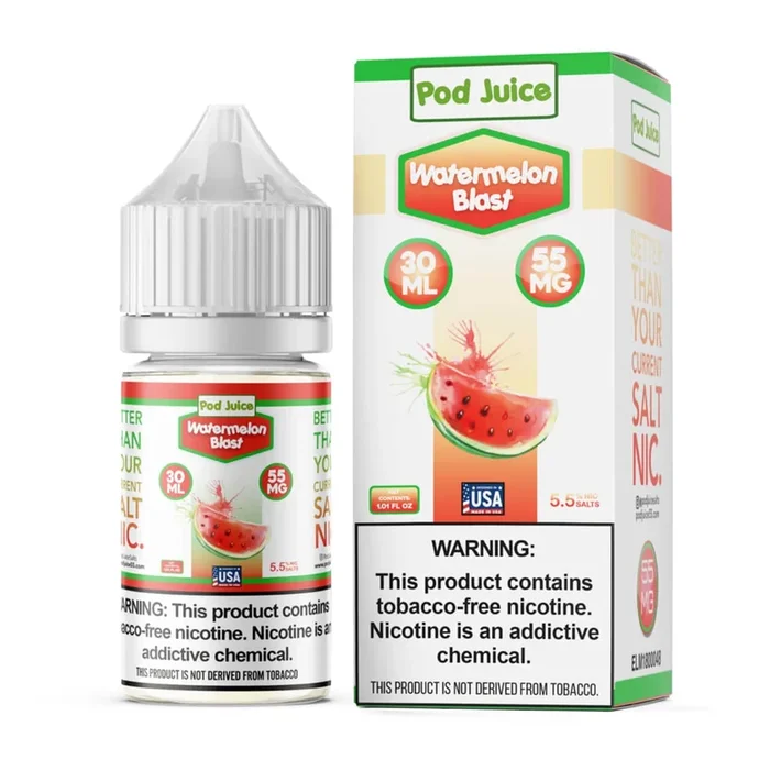 Watermelon Blast SALT – Pod Juice – 30mL