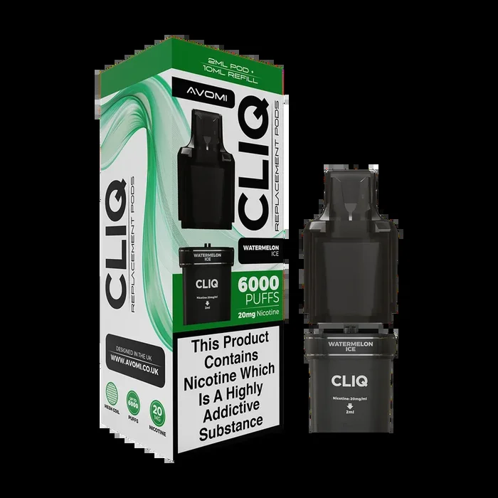 Watermelon Ice Avomi Cliq 6000 Refill Pack